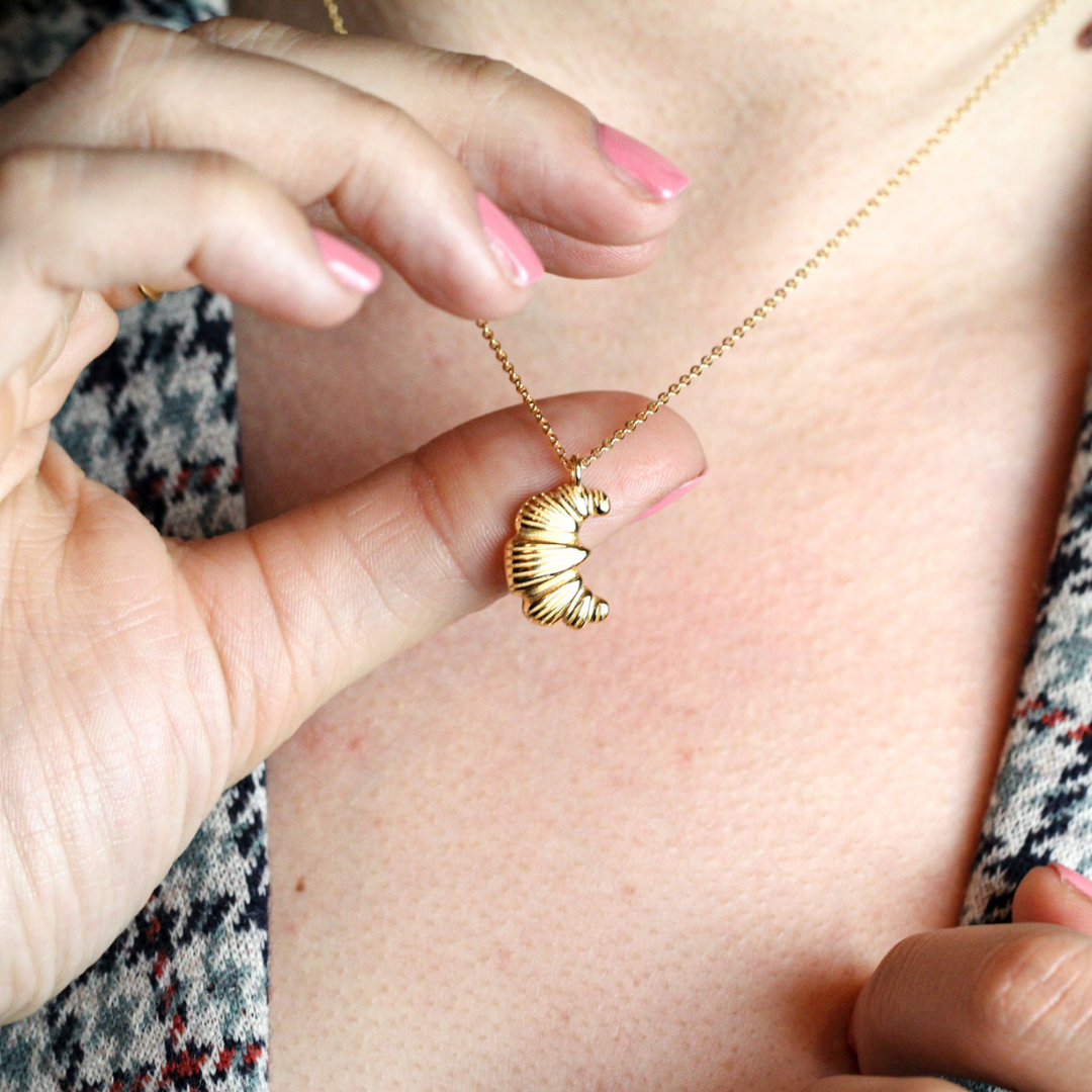 Croissant Necklace